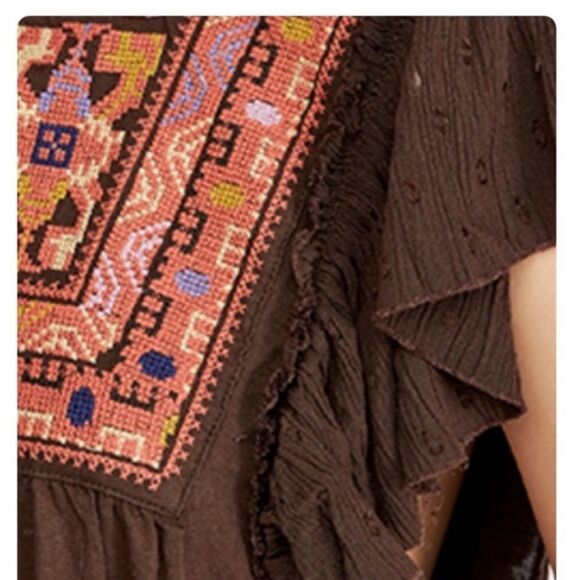 NWT Free People Day Glow Mini Dress - Picture 5 of 6